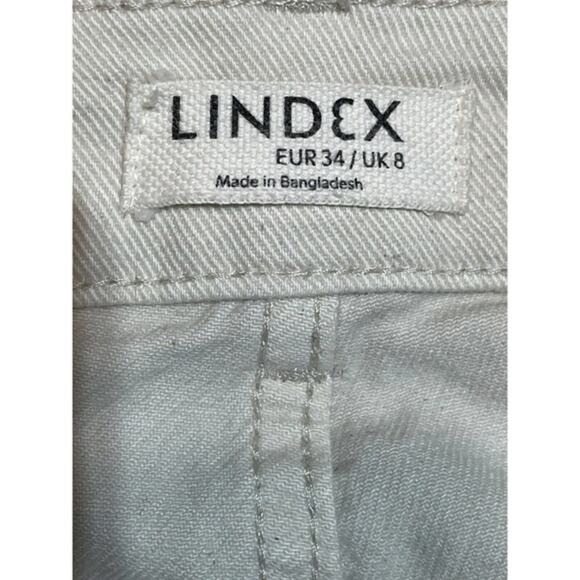 Lindex Jeans Women's High Rise‎ Straight Size 27 / 29 Beige Color - Picture 5 of 5